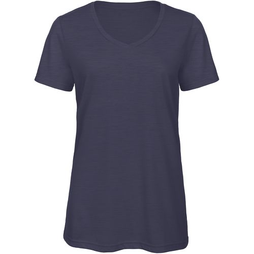 T-shirt Triblend col V Femme - 3