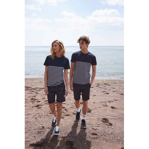 T-shirt breton à manches courtes - 1