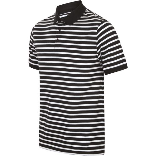 Polo jersey à rayures thumbnail 4