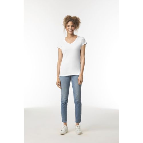 T-shirt femme col v Softstyle - 4
