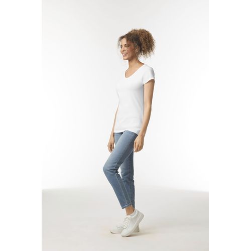 T-shirt femme col v Softstyle - 6