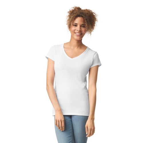 T-shirt femme col v Softstyle - 2