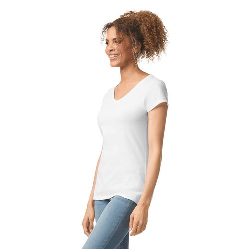 T-shirt femme col v Softstyle - 8