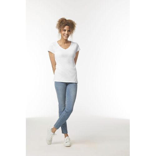 T-shirt femme col v Softstyle - 6