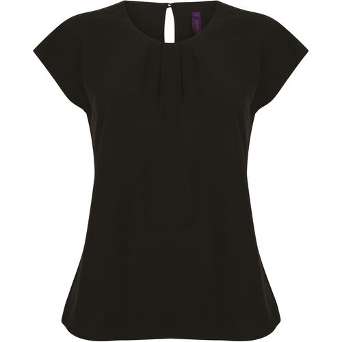 Top col plissé femme - 3