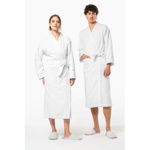 Peignoir col kimono - 11