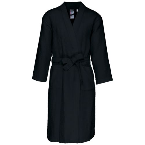 Peignoir kimono nid d'abeille - 9