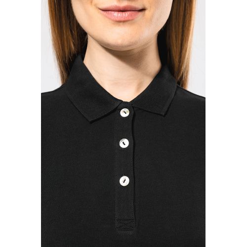 Polo Supima® manches courtes femme - 8