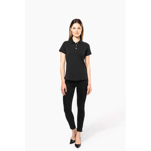 Polo Supima® manches courtes femme - 4