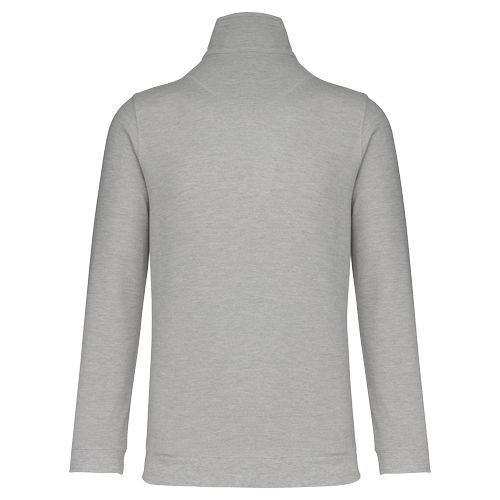 Trucker > sweat-shirt piqué col zippé homme - 8