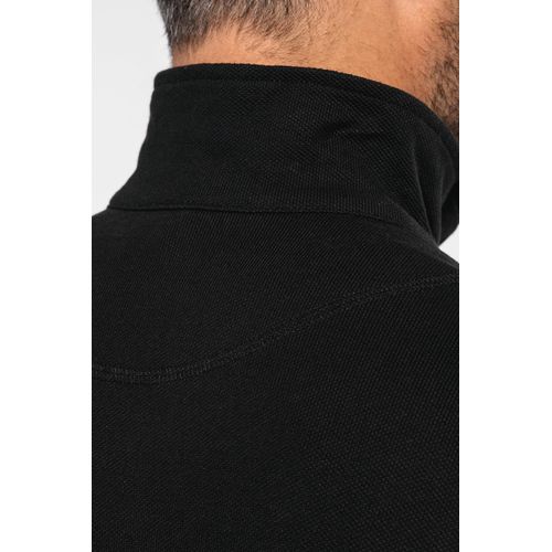 Trucker > sweat-shirt piqué col zippé homme - 6