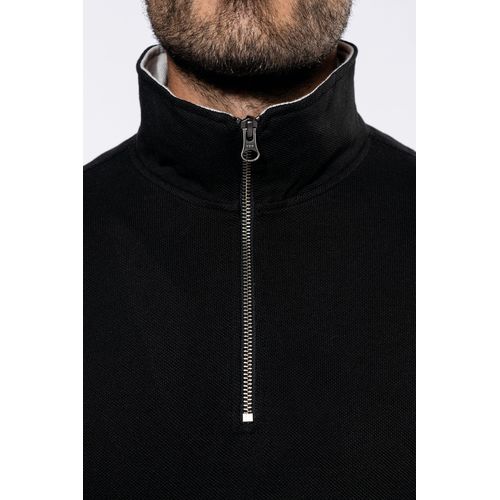 Trucker > sweat-shirt piqué col zippé homme thumbnail 9