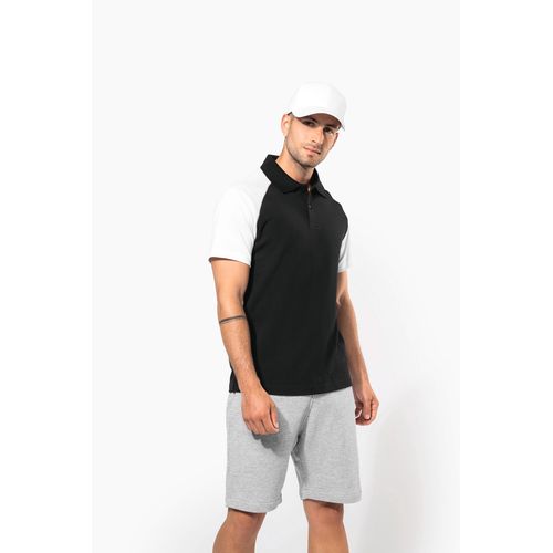 Polo baseball manches courtes - 1