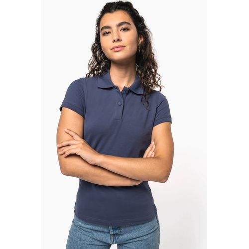 Polo piqué manches courtes femme personnalisé
