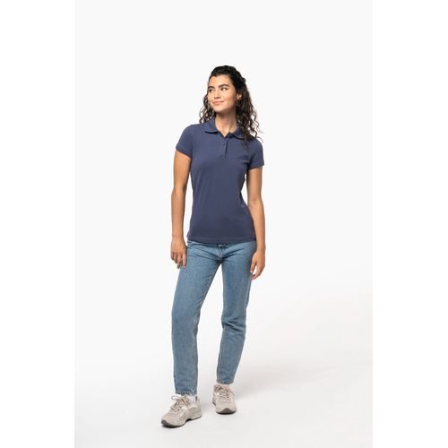 Polo piqué manches courtes femme - 4