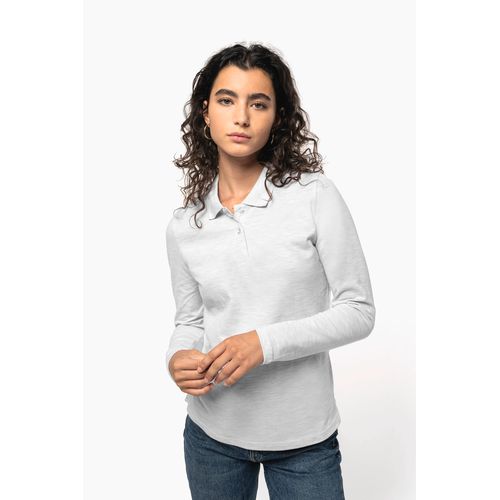 Polo manches longues femme - 1