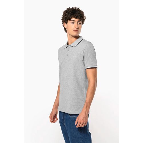 Polo maille piquée manches courtes homme - 1