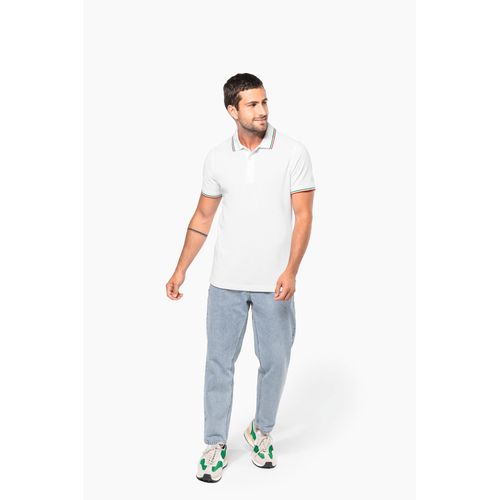 Polo maille piquée manches courtes homme - 5