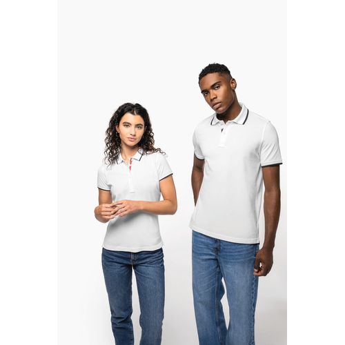 Polo maille piquée manches courtes femme - 14