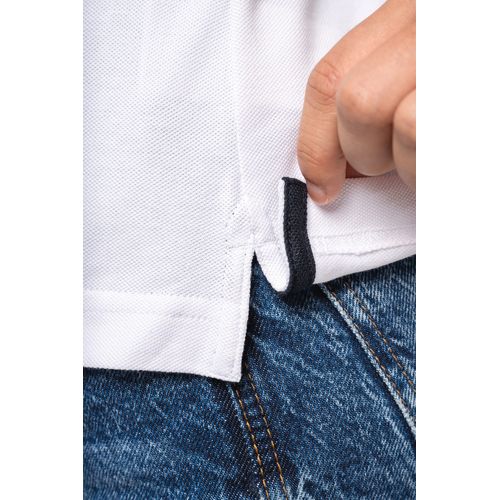 Polo maille piquée manches courtes femme - 8