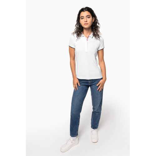 Polo maille piquée manches courtes femme thumbnail 12