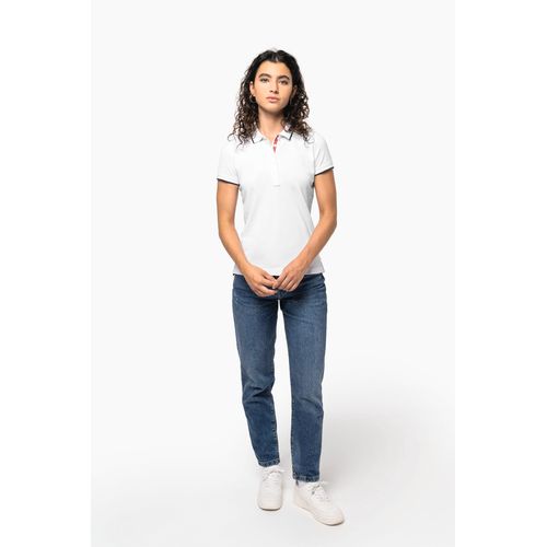 Polo maille piquée manches courtes femme thumbnail 10