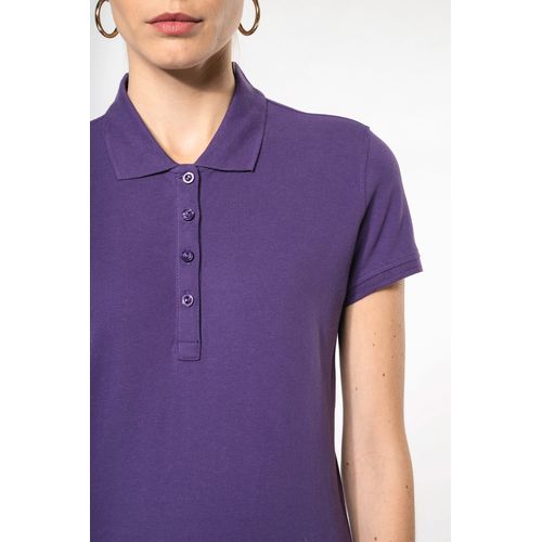 Polo piqué manches courtes femme - 4