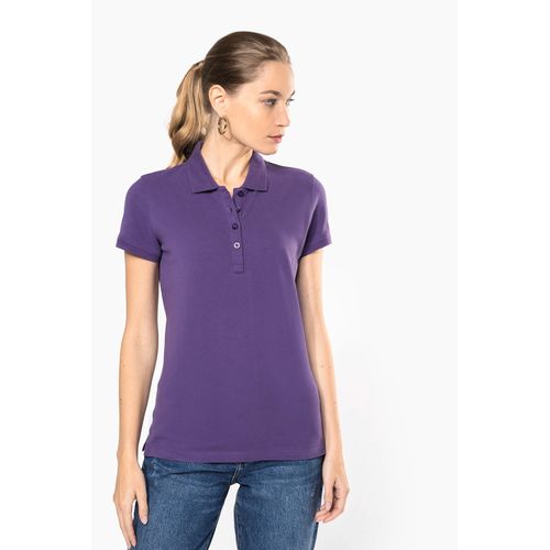 Polo piqué manches courtes femme - 1