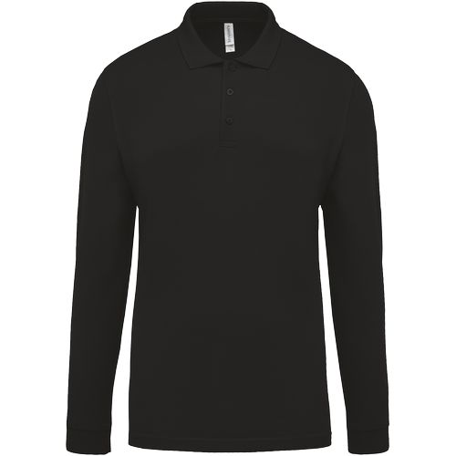 Polo piqué manches longues homme thumbnail 8