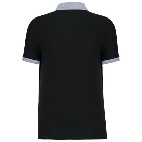 Polo piqué bicolore homme - 7