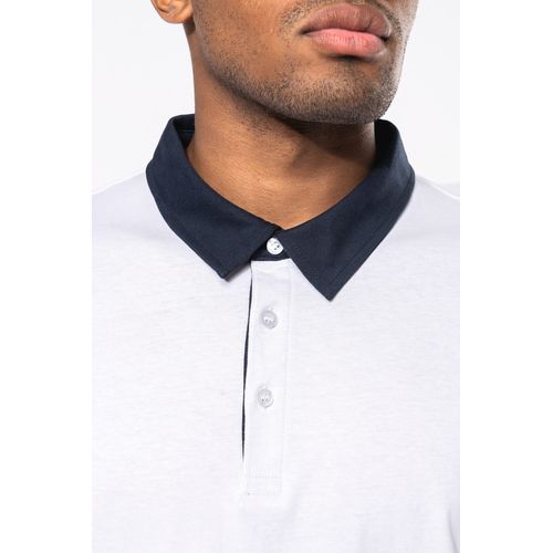 Polo jersey bicolore homme - 6