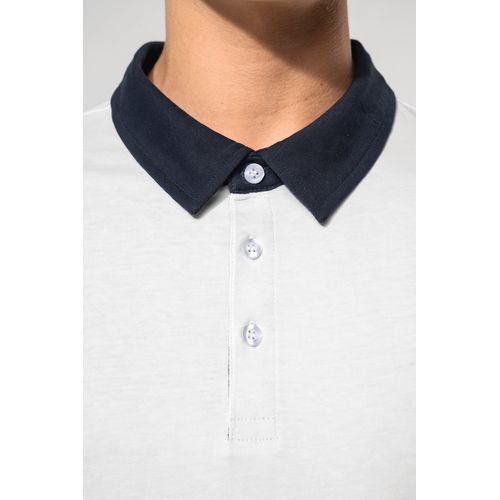Polo jersey bicolore homme - 4