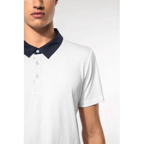 Polo jersey bicolore homme - 3