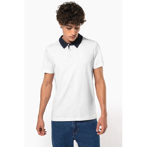 Polo jersey bicolore homme - 5