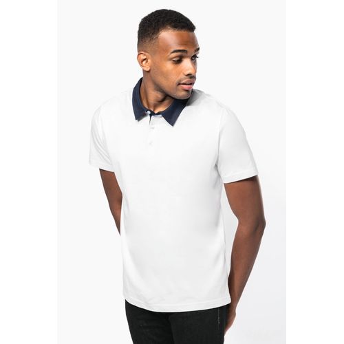 Polo jersey bicolore homme - 3