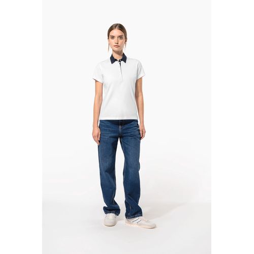 Polo jersey bicolore femme thumbnail 7