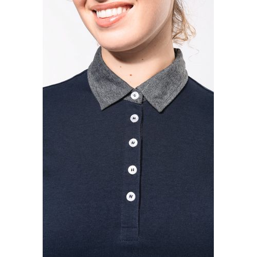Polo jersey bicolore femme - 11