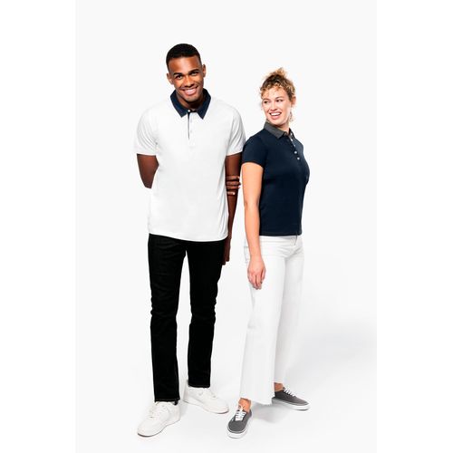 Polo jersey bicolore femme - 9