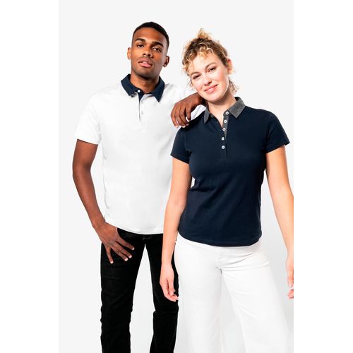Polo jersey bicolore femme - 6