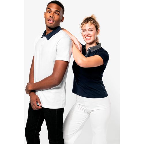 Polo jersey bicolore femme - 7