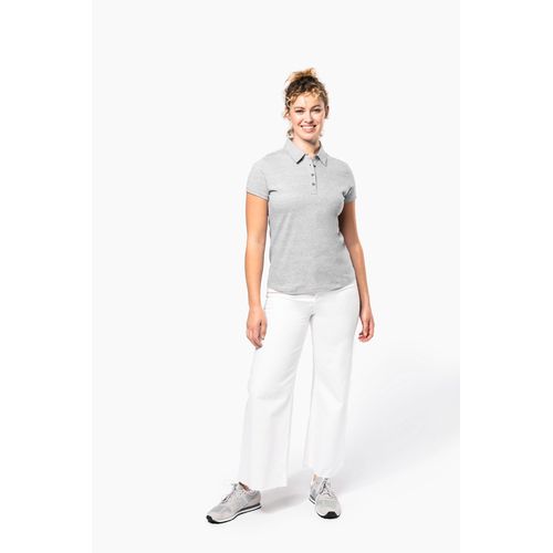 Polo jersey manches courtes femme - 5