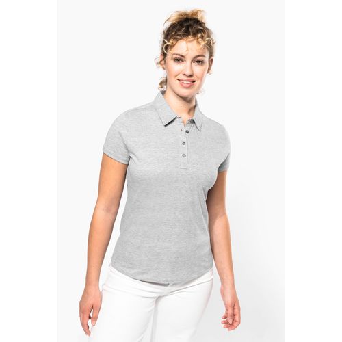 Polo jersey manches courtes femme - 1