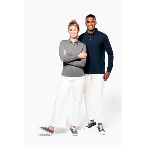 Polo jersey manches longues homme - 8