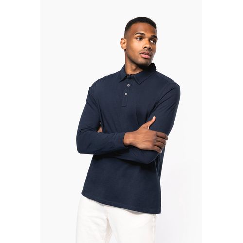 Polo jersey manches longues homme - 3