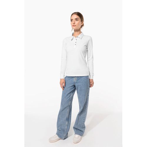 Polo jersey manches longues femme thumbnail 13