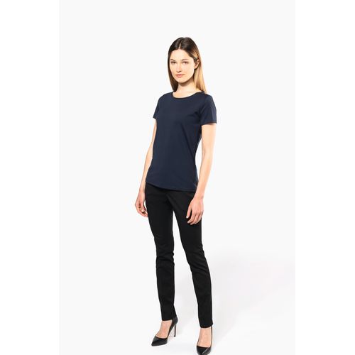 T-shirt Supima® col rond manches courtes femme - 5