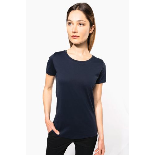 T-shirt Supima® col rond manches courtes femme - 3