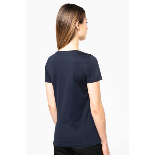 T-shirt Supima® col rond manches courtes femme - 2