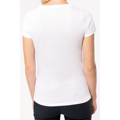 T-shirt Supima® col rond manches courtes femme thumbnail 4