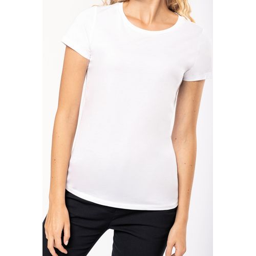 T-shirt Supima® col rond manches courtes femme thumbnail 5